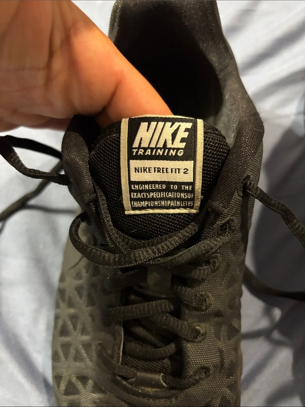 Nike women’s  Black Training Sneakers size 9